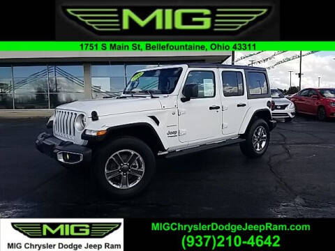 2021 Jeep Wrangler Unlimited for sale at MIG Chrysler Dodge Jeep Ram in Bellefontaine OH