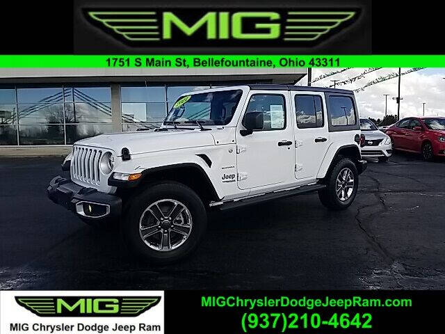 2021 Jeep Wrangler Unlimited for sale at MIG Chrysler Dodge Jeep Ram in Bellefontaine OH