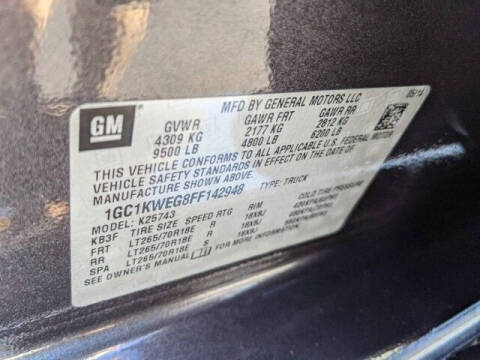 2015 Chevrolet Silverado 2500HD