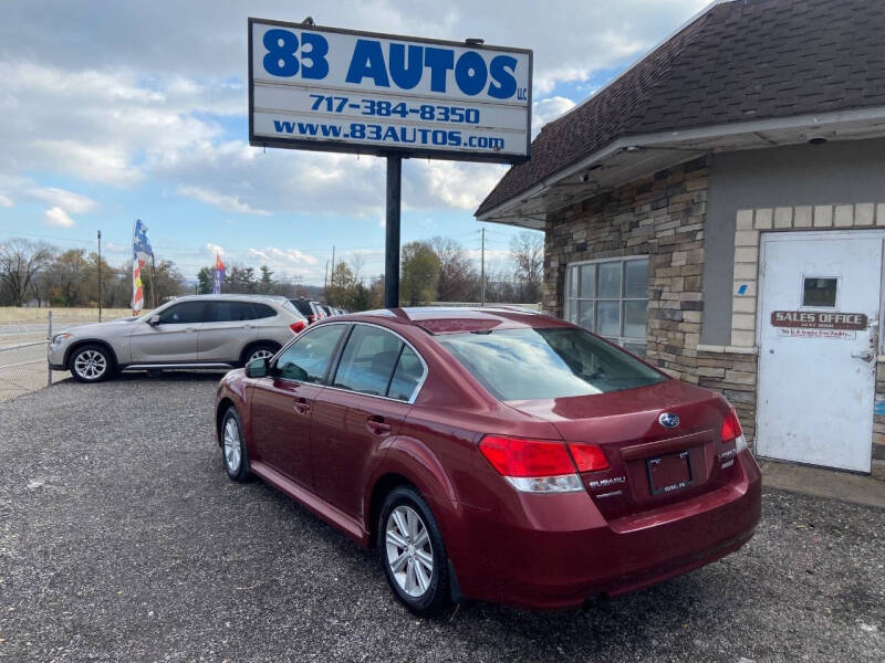 2012 Subaru Legacy 2.5i