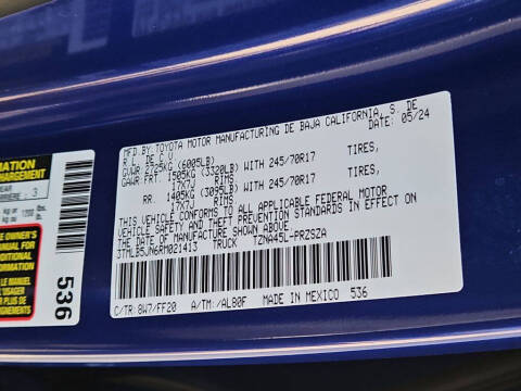 2024 Toyota Tacoma