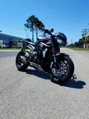 2020 Triumph Street Triple 765RS for sale at Von Baron Motorcycles, LLC. - Motorcycles in Fort Myers FL