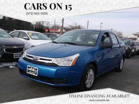 2011 Ford Focus for sale at Cars On 15 in Lake Hopatcong NJ