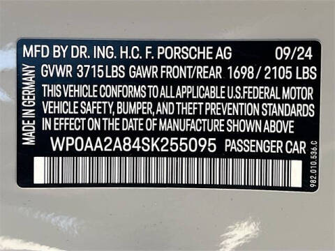 2025 Porsche 718 Cayman Style Edition