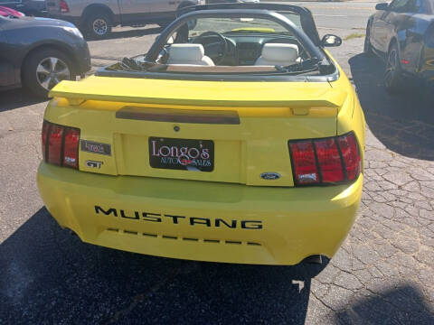 2002 Ford Mustang for sale at Longo & Sons Auto Sales in Berlin NJ