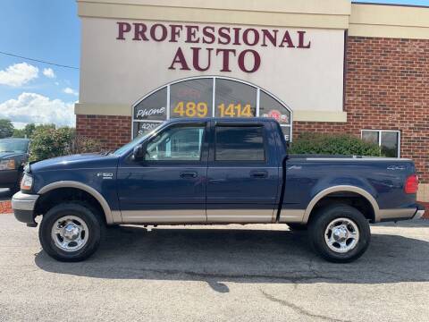 2002 Ford F-150 for sale at Professional Auto Sales & Service in Fort Wayne IN