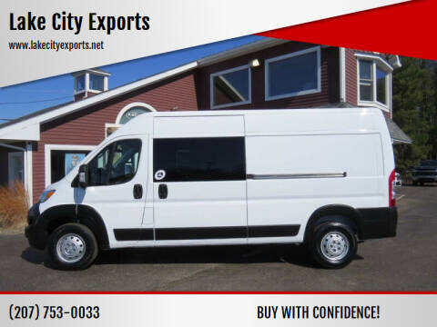 2023 RAM ProMaster for sale at Lake City Exports in Auburn ME