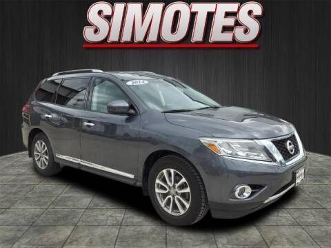 2014 Nissan Pathfinder for sale at SIMOTES MOTORS in Minooka IL