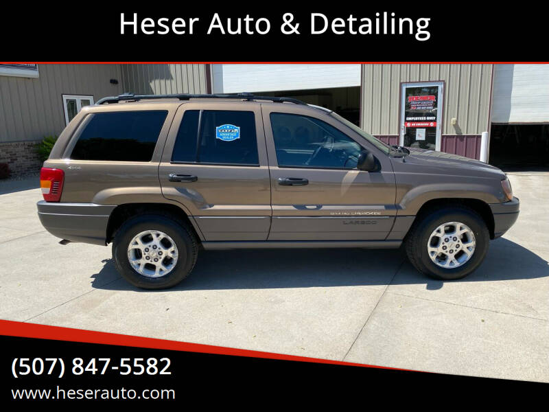 2001 Jeep Grand Cherokee for sale at Heser Auto & Detailing in Jackson MN