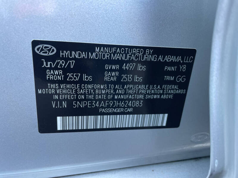 2018 Hyundai Sonata SEL