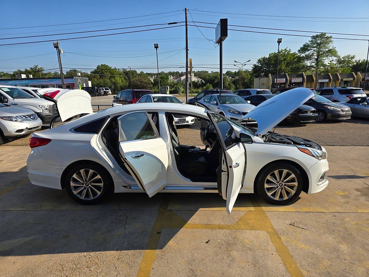 2016 Hyundai SONATA for sale at Mac Motors in Arlington, TX