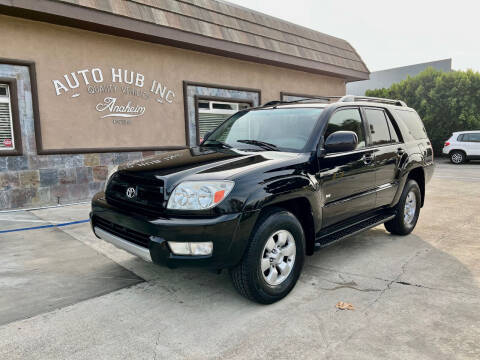 2004 Toyota 4Runner for sale at Auto Hub, Inc. in Anaheim CA