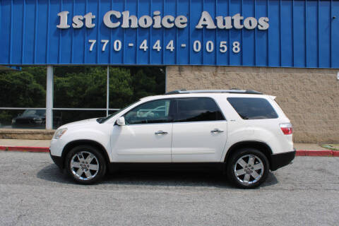2010 GMC Acadia SLT-2
