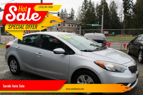 2016 Kia Forte for sale at Sarabi Auto Sale in Puyallup WA