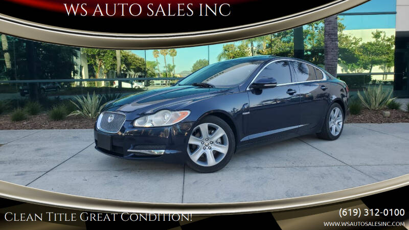 2010 Jaguar XF for sale at WS AUTO SALES INC in El Cajon CA