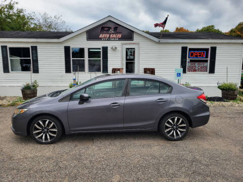 2014 Honda Civic for sale at R & L AUTO SALES in Mattawan MI