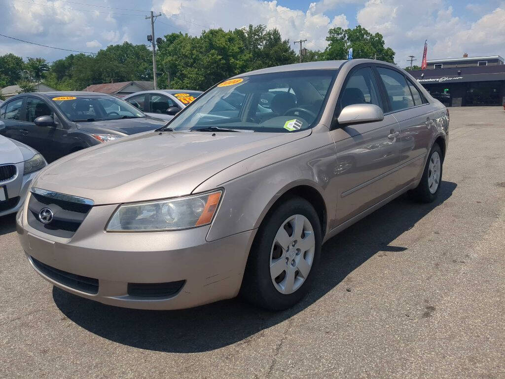 Beige 2008 Hyundai SONATA GLS GLS 4dr Sedan 2