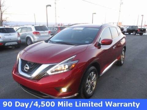 2018 Nissan Murano for sale at FINAL DRIVE AUTO SALES INC in Shippensburg PA