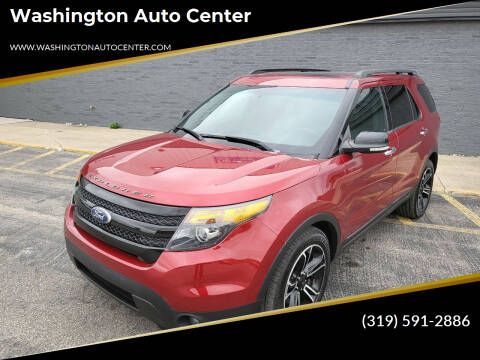 2014 Ford Explorer for sale at Washington Auto Center in Washington IA