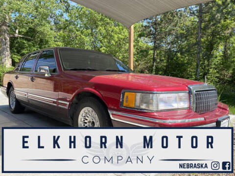 1994 Lincoln Town Car for sale at Elkhorn Motor Company in Waterloo NE