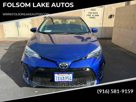 2017 Toyota Corolla for sale at FOLSOM LAKE AUTOS in Orangevale CA