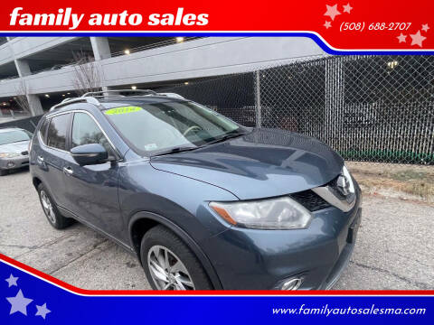 2014 Nissan Rogue for sale at family auto sales in Marlborough MA