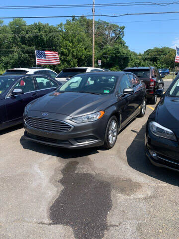 2017 Ford Fusion for sale at CANDOR INC in Toms River NJ