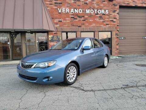 2008 Subaru Impreza for sale at Verano Motors in Addison IL