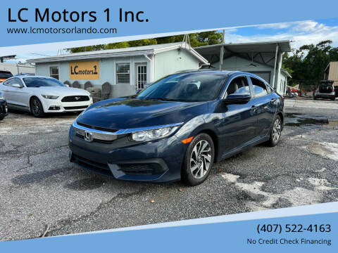 2017 Honda Civic for sale at LC Motors 1 Inc. in Orlando FL