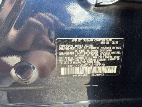 2021 Subaru Forester Sport