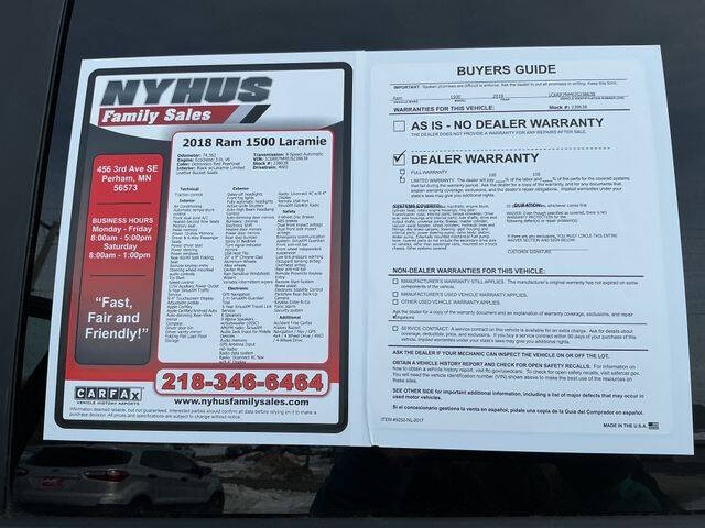 2018 RAM 1500 Laramie