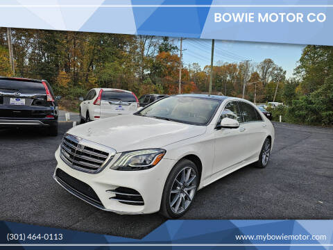 2020 Mercedes-Benz S-Class for sale at Bowie Motor Co in Bowie MD