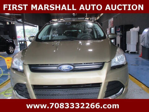 2013 Ford Escape for sale at First Marshall Auto Auction in Harvey IL