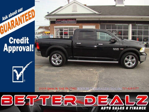 2016 RAM 1500 for sale at Better Dealz Auto Sales & Finance in York PA