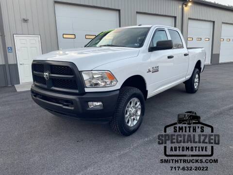 2016 RAM Ram Pickup 2500 for sale at Smith's Specialized Automotive LLC in Hanover PA