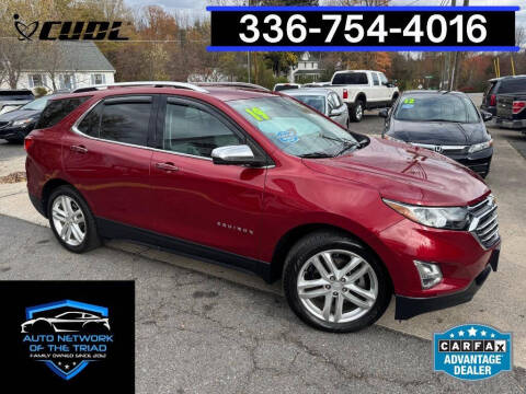 2019 Chevrolet Equinox for sale at Auto Network of the Triad in Walkertown NC