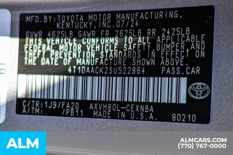 2025 Toyota Camry LE