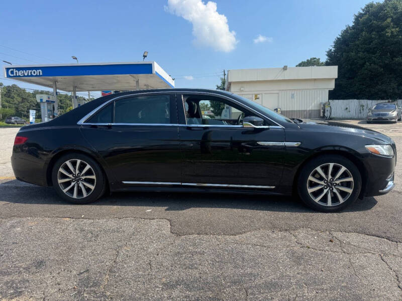 2018 Lincoln Continental Premiere Livery