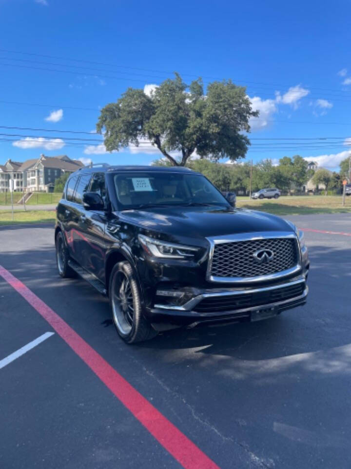 2018 INFINITI QX80 for sale at AUSTIN PREMIER AUTO in Austin, TX