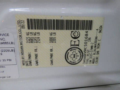 2023 Nissan Maxima 3.5 Platinum