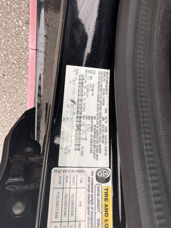 2019 Ford Fiesta SE