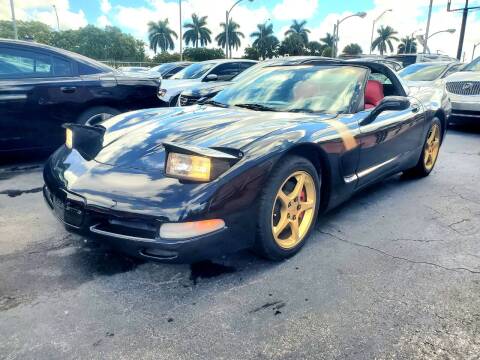 2000 Chevrolet Corvette for sale at A Group Auto Brokers LLc in Opa-Locka FL