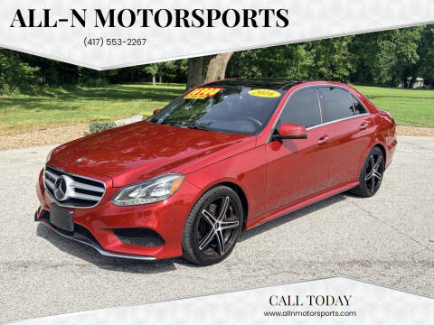 2016 Mercedes-Benz E-Class E 350 4MATIC