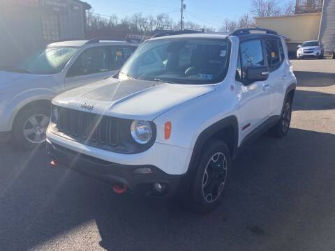 2016 Jeep Renegade for sale at Sisson Pre-Owned in Uniontown PA