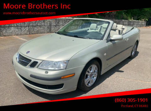 2007 Saab 9-3 for sale at Moore Brothers Inc in Portland CT