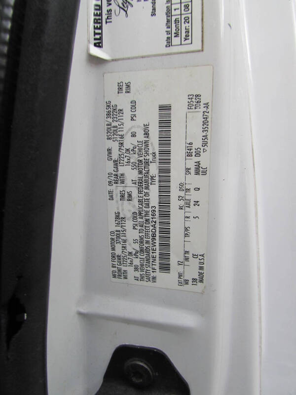 2011 Ford E-Series