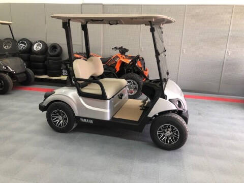 2017 Yamaha QuieTech Gas Golf Car - Silver
