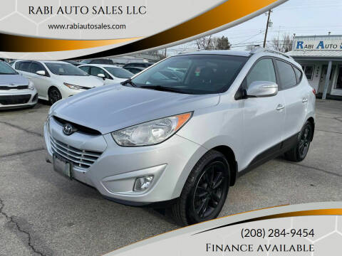 2013 Hyundai Tucson for sale at RABI AUTO SALES LLC in Garden City ID