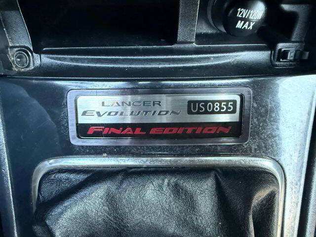 2015 Mitsubishi Lancer Evolution Final Edition