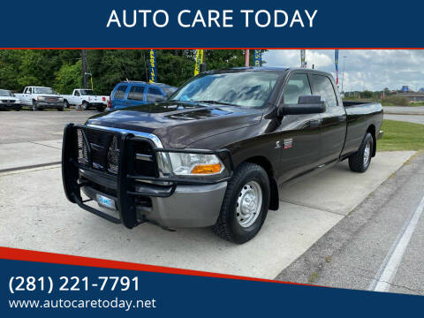 2010 Dodge Ram Pickup 2500 for sale at AUTO CARE TODAY in Spring TX